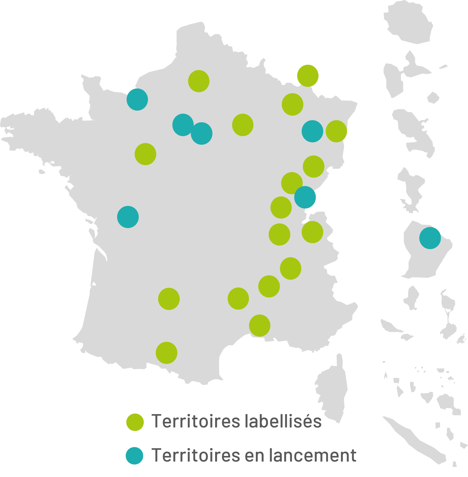 Carte 2024 Start-Up de Territoire