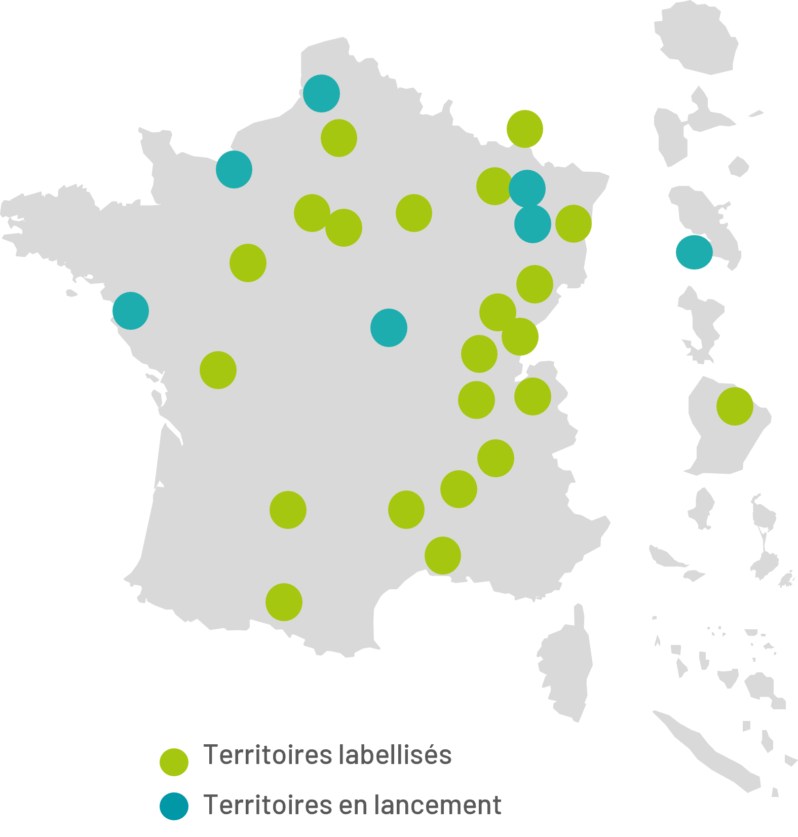 Carte 2024 Start-Up de Territoire