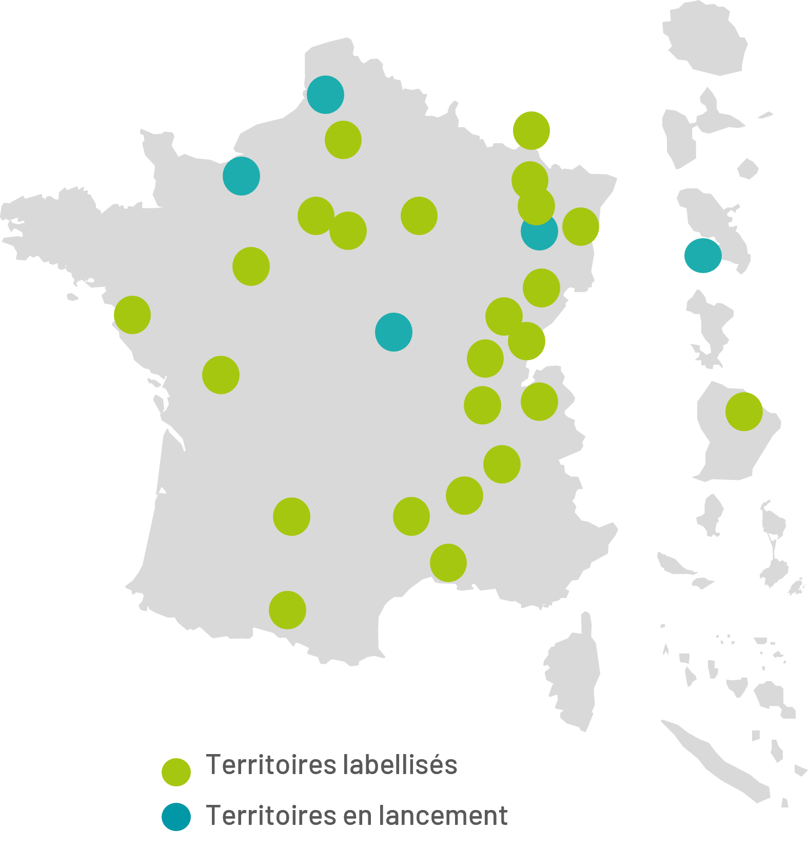 Carte 2024 Start-Up de Territoire